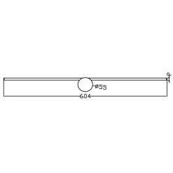 Sklep Kaja Złota lampa ścienna nad lustro LP-777/1W L GD z serii MODERN SLIM* Lampy Led