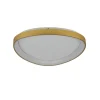 Sklep Kaja Złota lampa LED do sypialni ⌀40cm AZ5770 AMANDA 3-STEP DIMM | Kaja* Lampy Led|Plafony Nowoczesne