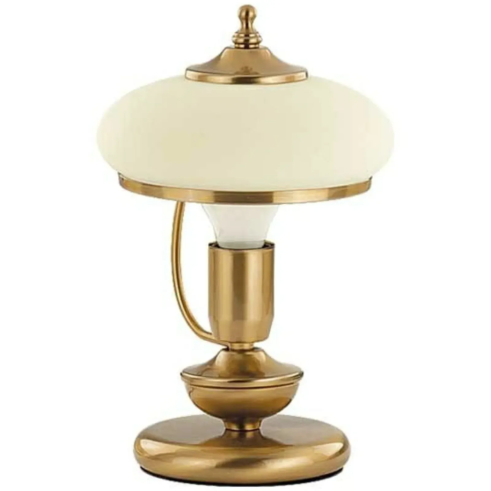 Sklep Kaja Złota lampa nocna w stylu retro, owalny klosz AL 10908 | Kaja* Tradycyjne Lampki Stołowe