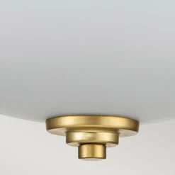 Sklep Kaja Złota lampa, półkolisty plafon FE-MALIBU-F-BATH-BB z serii MALIBU* Plafony Klasyczne