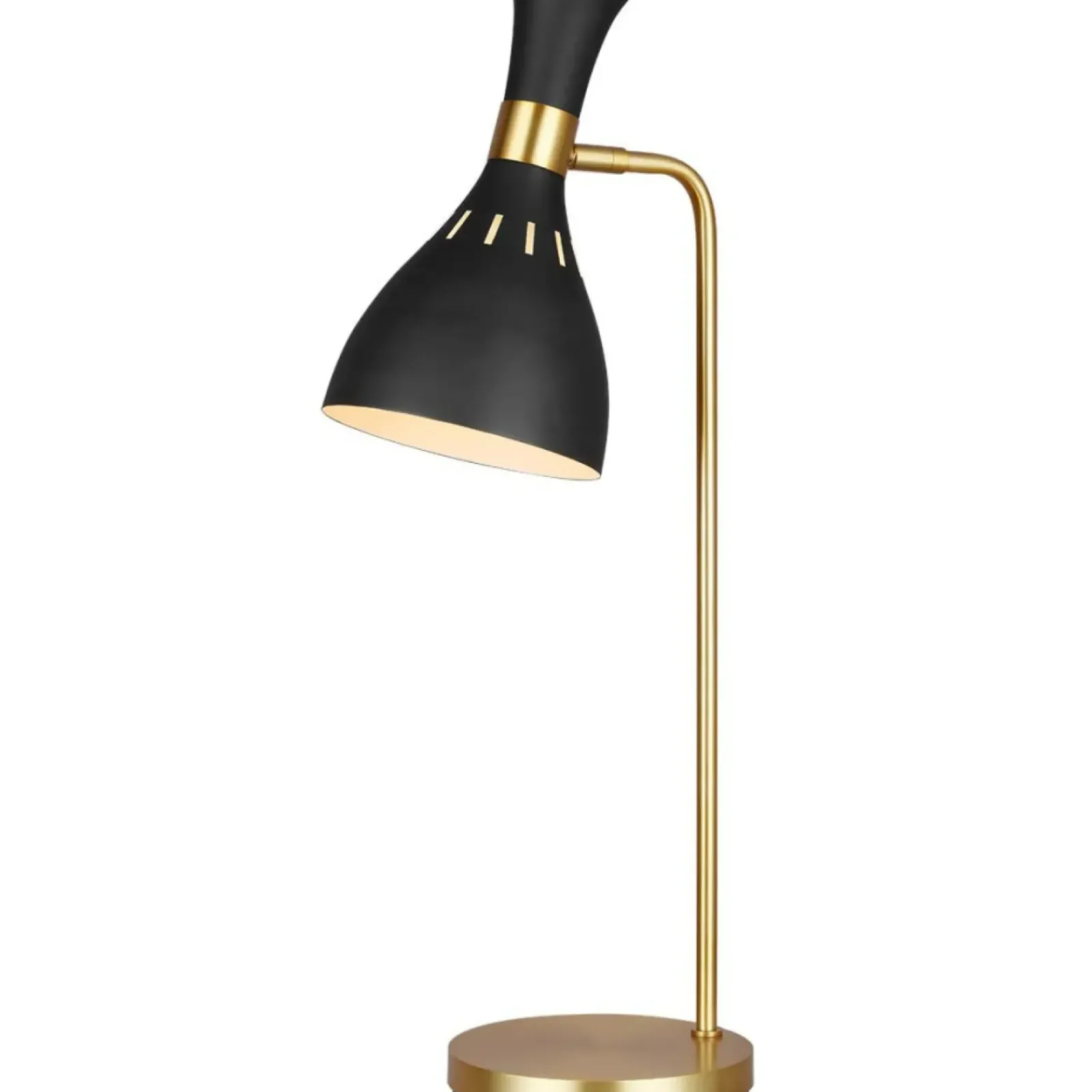 Sklep Kaja Złota lampa stołowa do biura FE-JOAN-TL-MB z serii JOAN* Tradycyjne Lampki Stołowe