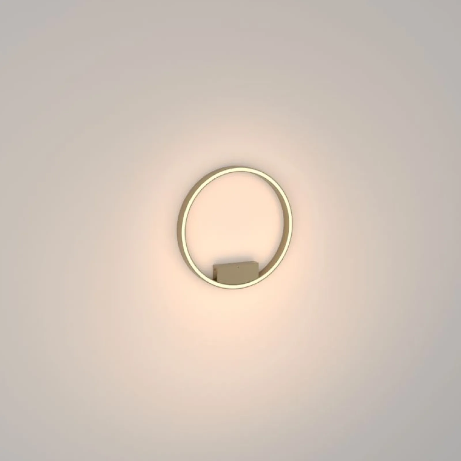 Sklep Kaja Złota lampa sufitowa, LED 25W MOD058CL-L25BS3K z serii RIM | Kaja* Plafony Nowoczesne|Lampy Led
