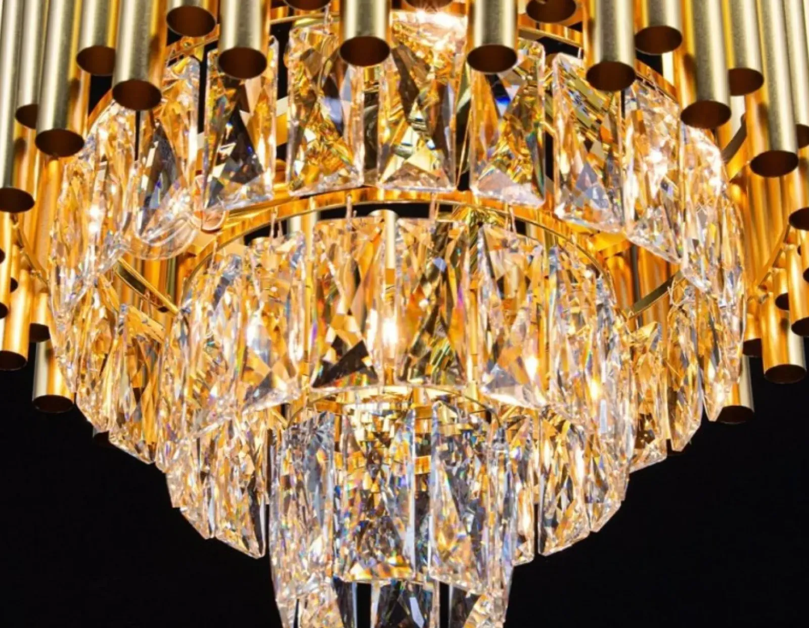 Sklep Kaja Złota lampa sufitowa w stylu pałacowym 6230/4B TR z serii BA Cheap