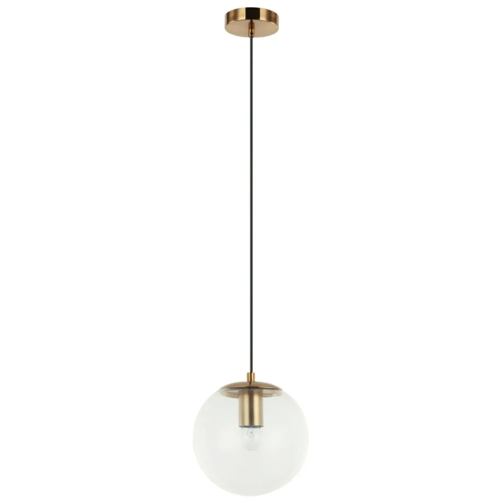Sklep Kaja Złota lampa wisząca, do jadalni PND-58867-1S-BK-BRO z serii SARPO Shop