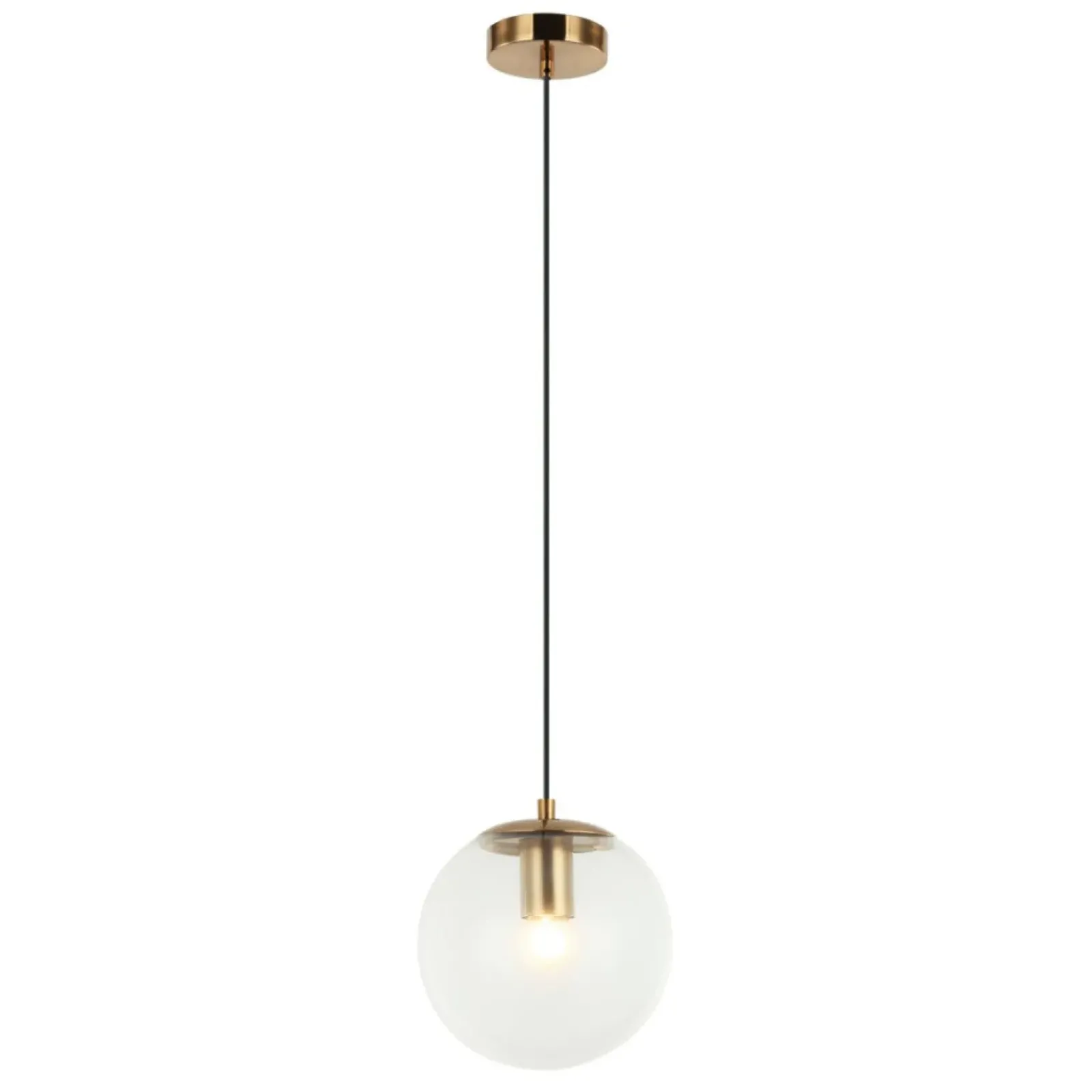 Sklep Kaja Złota lampa wisząca, do jadalni PND-58867-1S-BK-BRO z serii SARPO Shop