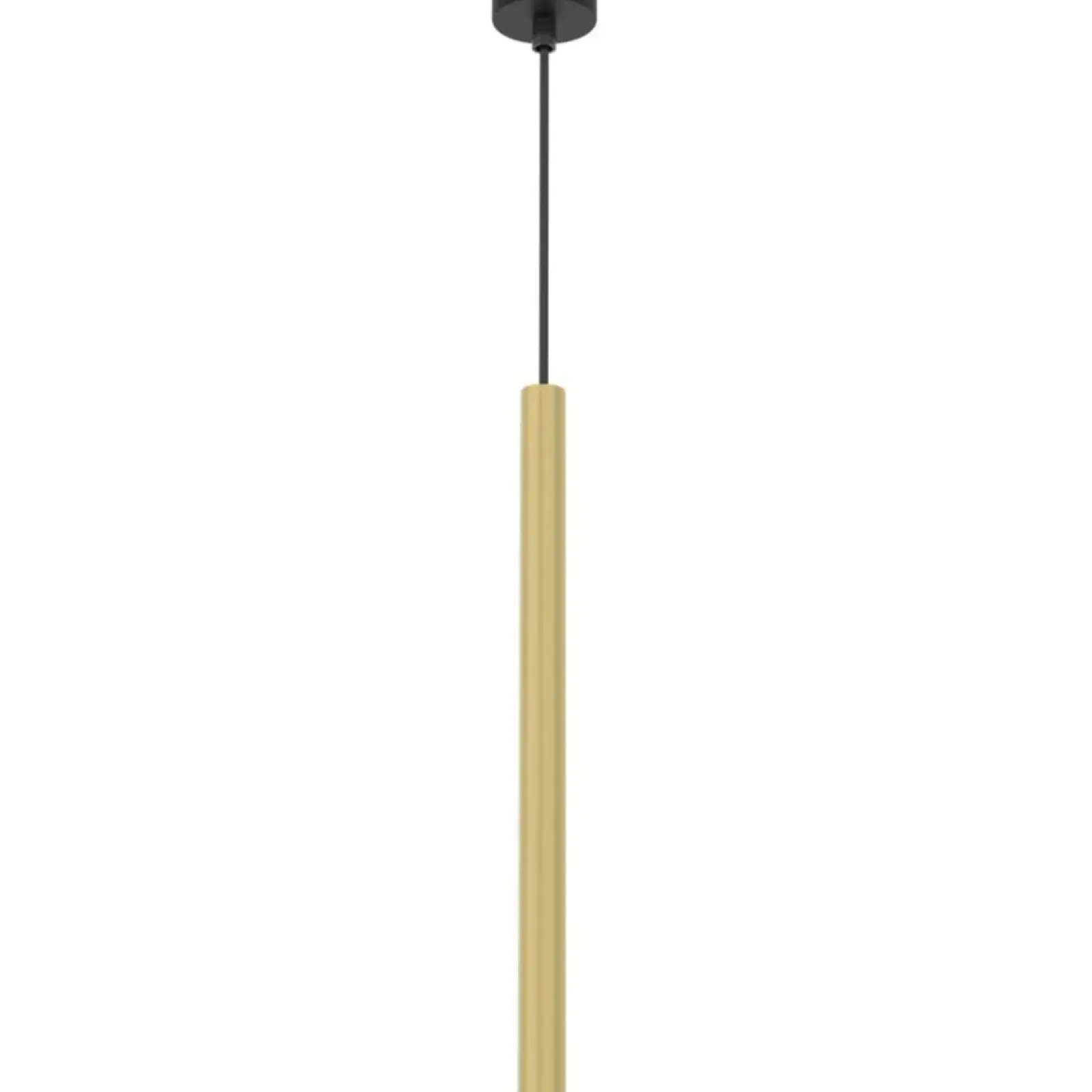 Sklep Kaja Złota lampa wisząca, długa tuba na G9 MLP8839 z serii MONZA | Kaja Oświetlenie Store