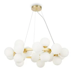 Sklep Kaja Złota lampa wisząca, idealna nad stół MOD545PL-25BS z serii DALLAS Hot