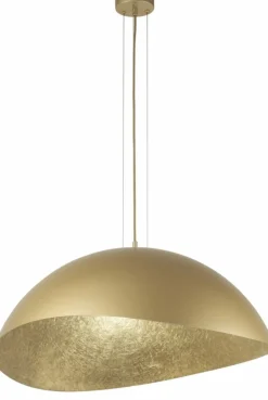 Sklep Kaja Złota lampa wisząca, jeden punkt świetlny SIG 40595 z serii SOLARIS złoty Outlet