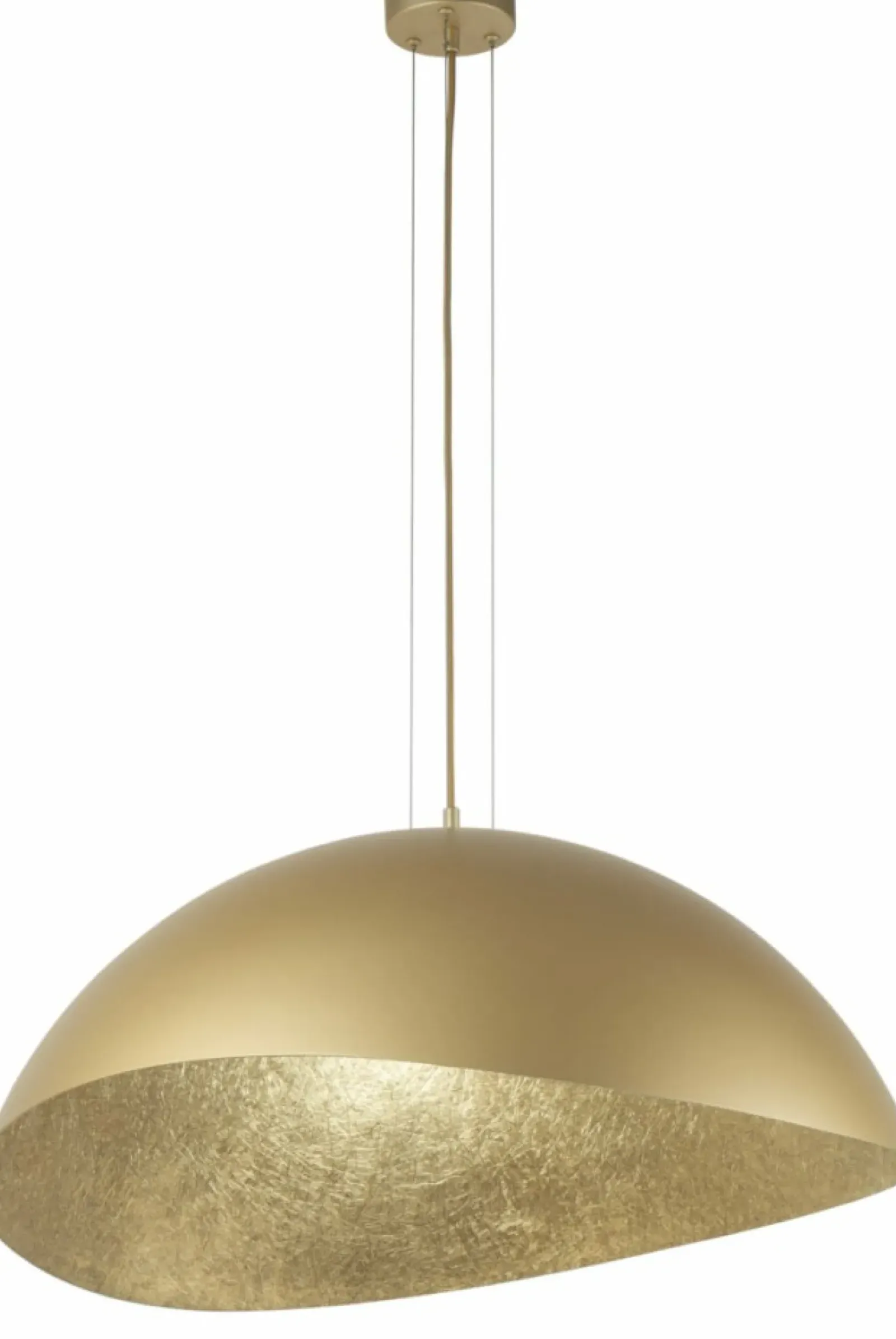 Sklep Kaja Złota lampa wisząca, jedno źródło światła SIG 40596 z serii SOLARIS złoty Hot