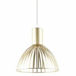 Sklep Kaja Złota lampa wisząca na żarówkę E27 ZM A8082-GLD z serii DOLIA | Kaja Best Sale
