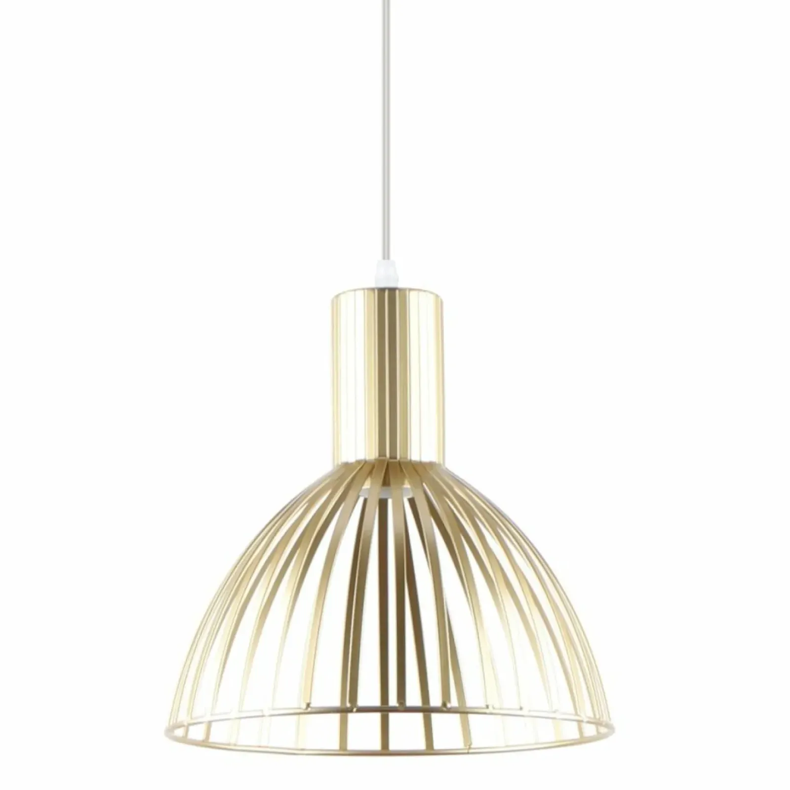 Sklep Kaja Złota lampa wisząca na żarówkę E27 ZM A8082-GLD z serii DOLIA | Kaja Best Sale