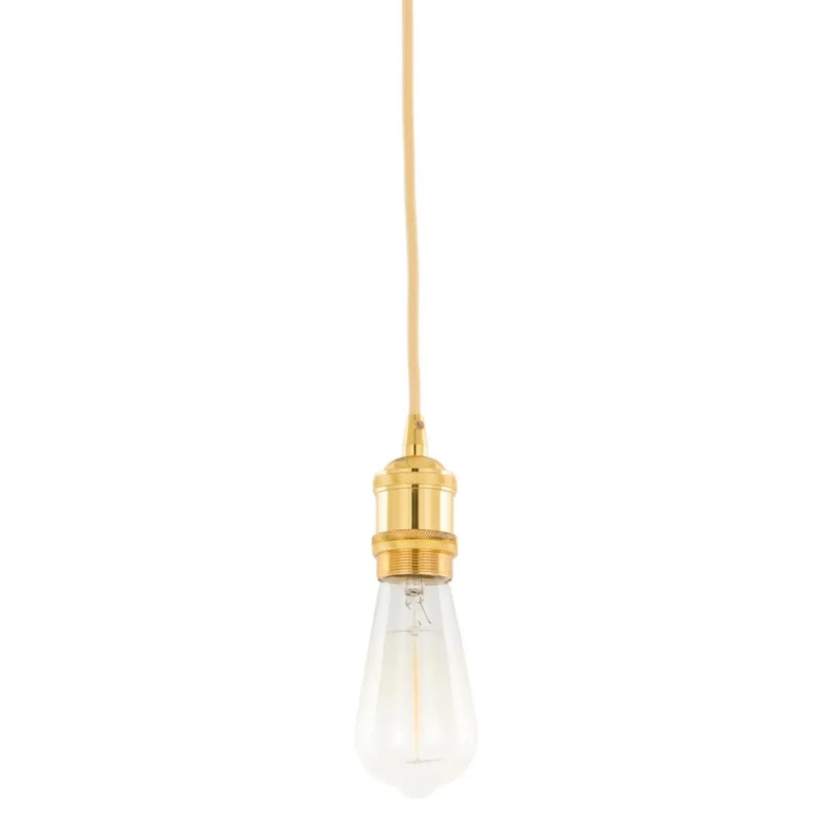 Sklep Kaja Złota lampa wisząca na zwisie DS-M-034 GOLD CLASSO | Kaja Oświetlenie Store
