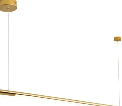 Sklep Kaja Złota lampa wisząca nad bar 100cm MX P0356 ORGANIC P | Kaja Store