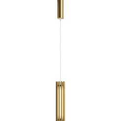 Sklep Kaja Złota lampa wisząca, pionowe rurki MOD410PL-L12BS3K z serii SONATA New