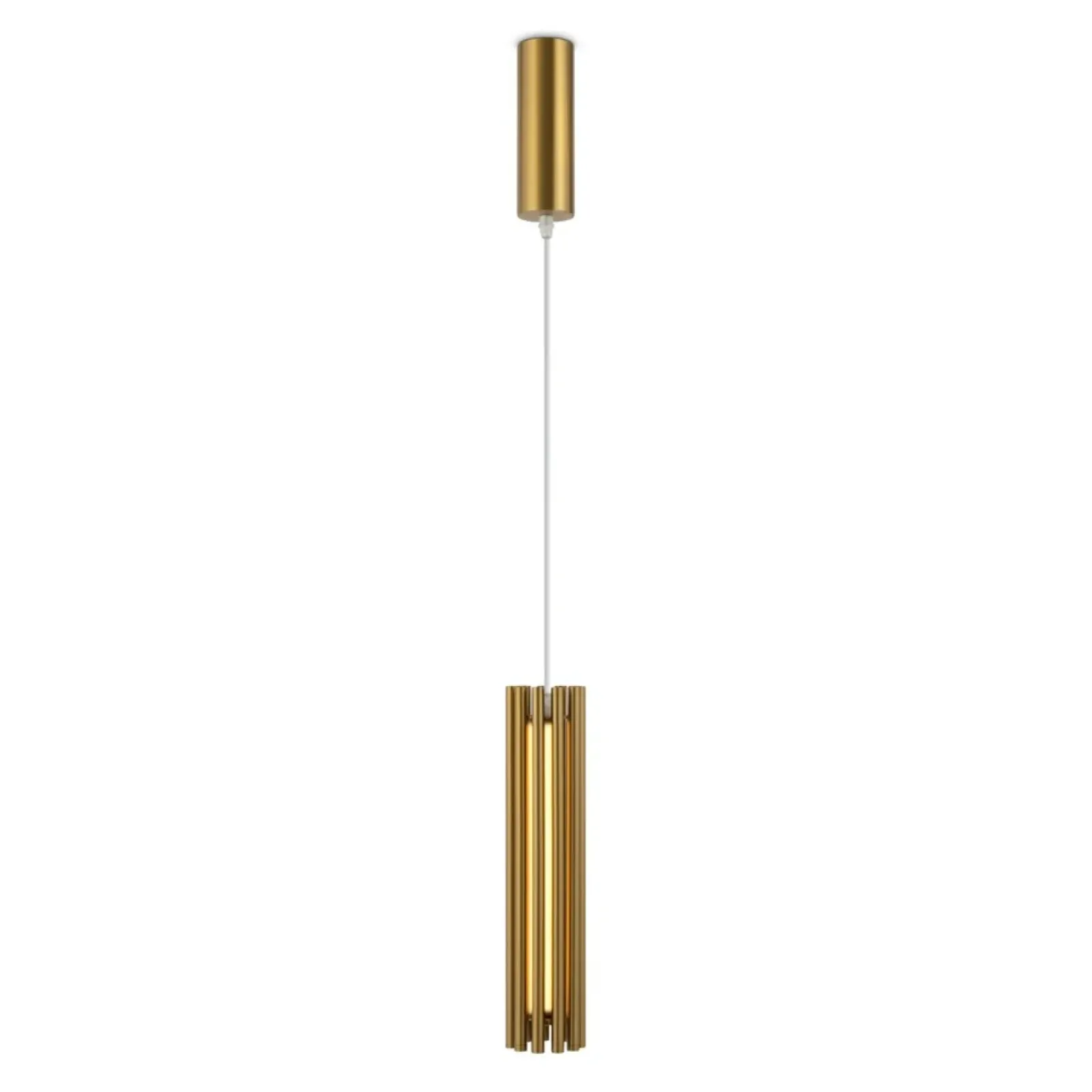 Sklep Kaja Złota lampa wisząca, pionowe rurki MOD410PL-L12BS3K z serii SONATA New