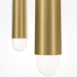 Sklep Kaja Złota lampa wisząca, trzy zwisy MOD132PL-L18BSK z serii CASCADE Fashion