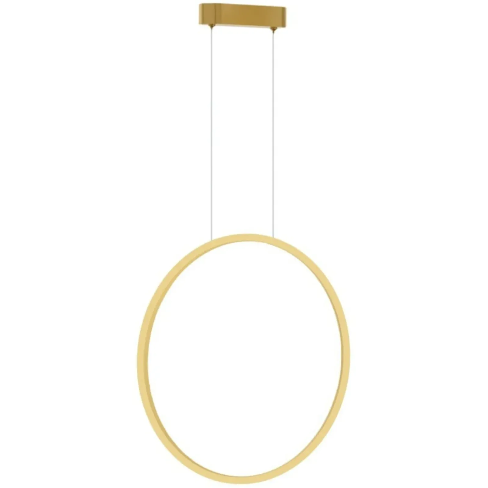 Sklep Kaja Złota lampa wisząca w kształcie okręgu, LED ML8855 z serii SATURNO | Kaja Oświet Discount