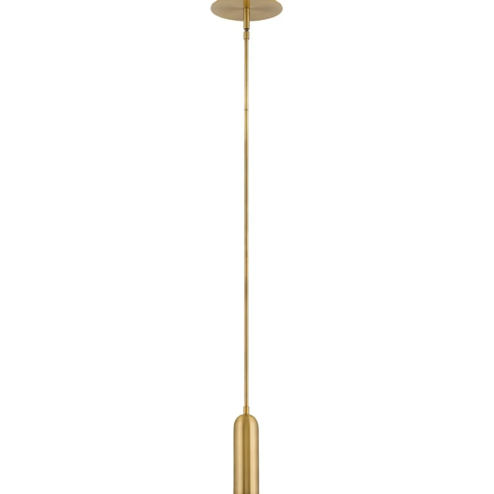 Sklep Kaja Złota lampa wisząca, wbudowany LED HK-DAX-MP-HB z serii DAX starymosiądz Fashion