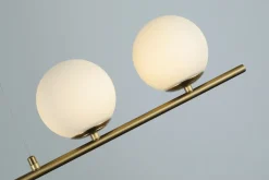 Sklep Kaja Złota lampa wisząca z białymi kloszami AZ4419 SANTANDER | Kaja złoty Flash Sale