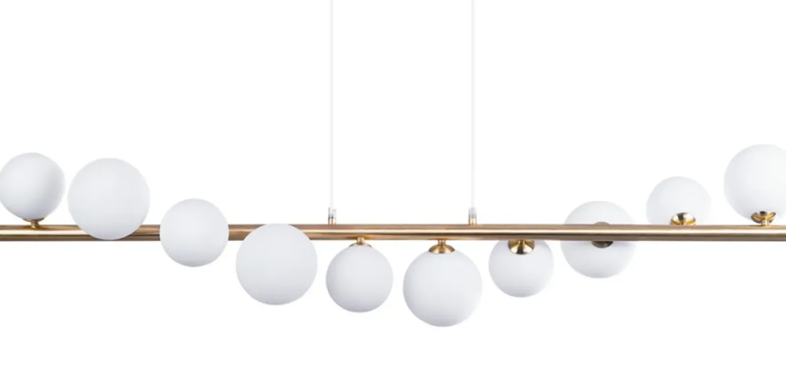 Sklep Kaja Złota lampa wisząca z kloszami do jadalni AZ4407 SYBILLA | Kaja złoty Flash Sale