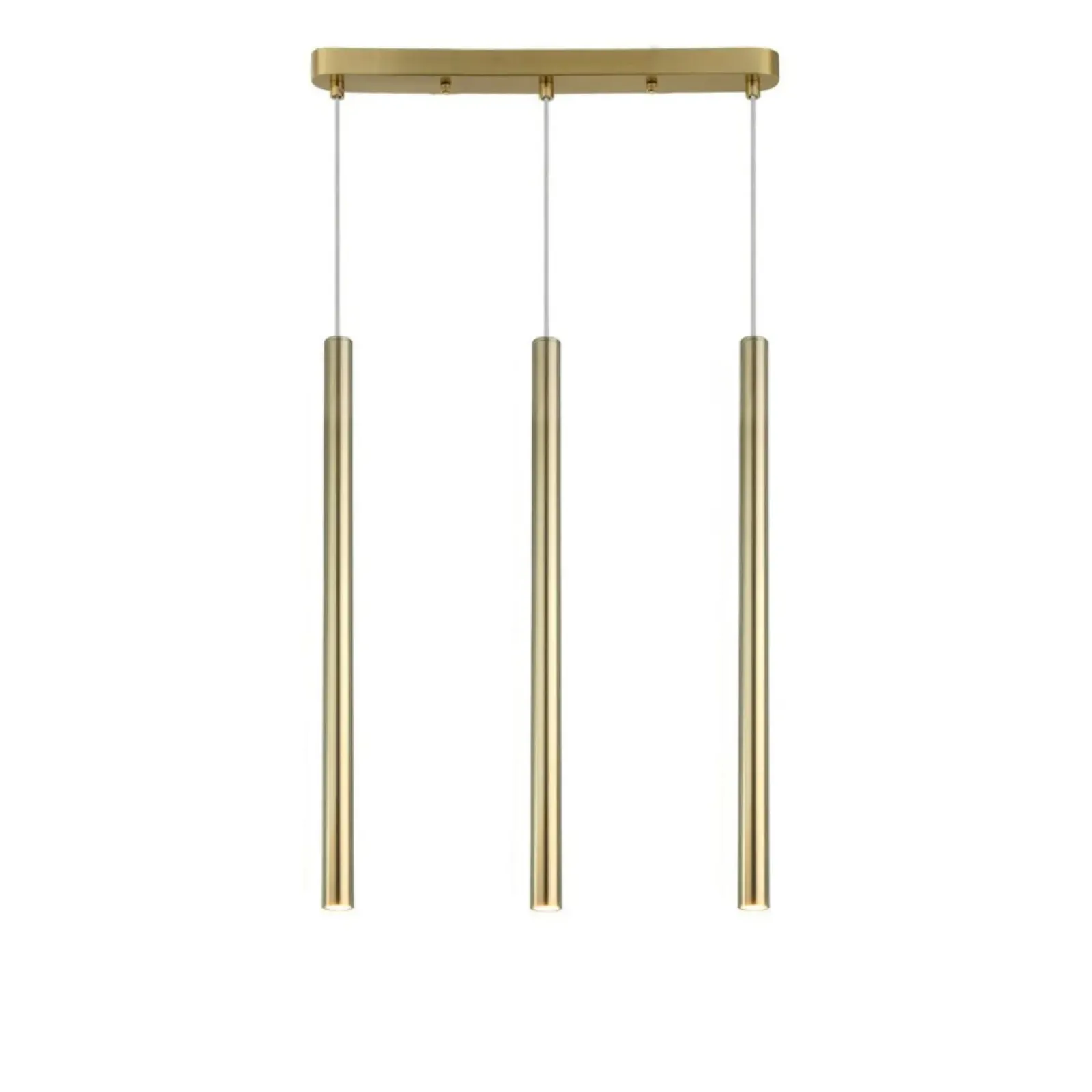 Sklep Kaja Złota lampa wisząca z tubami, nad stół LP-894/3L GD LUNGO | Kaja Cheap
