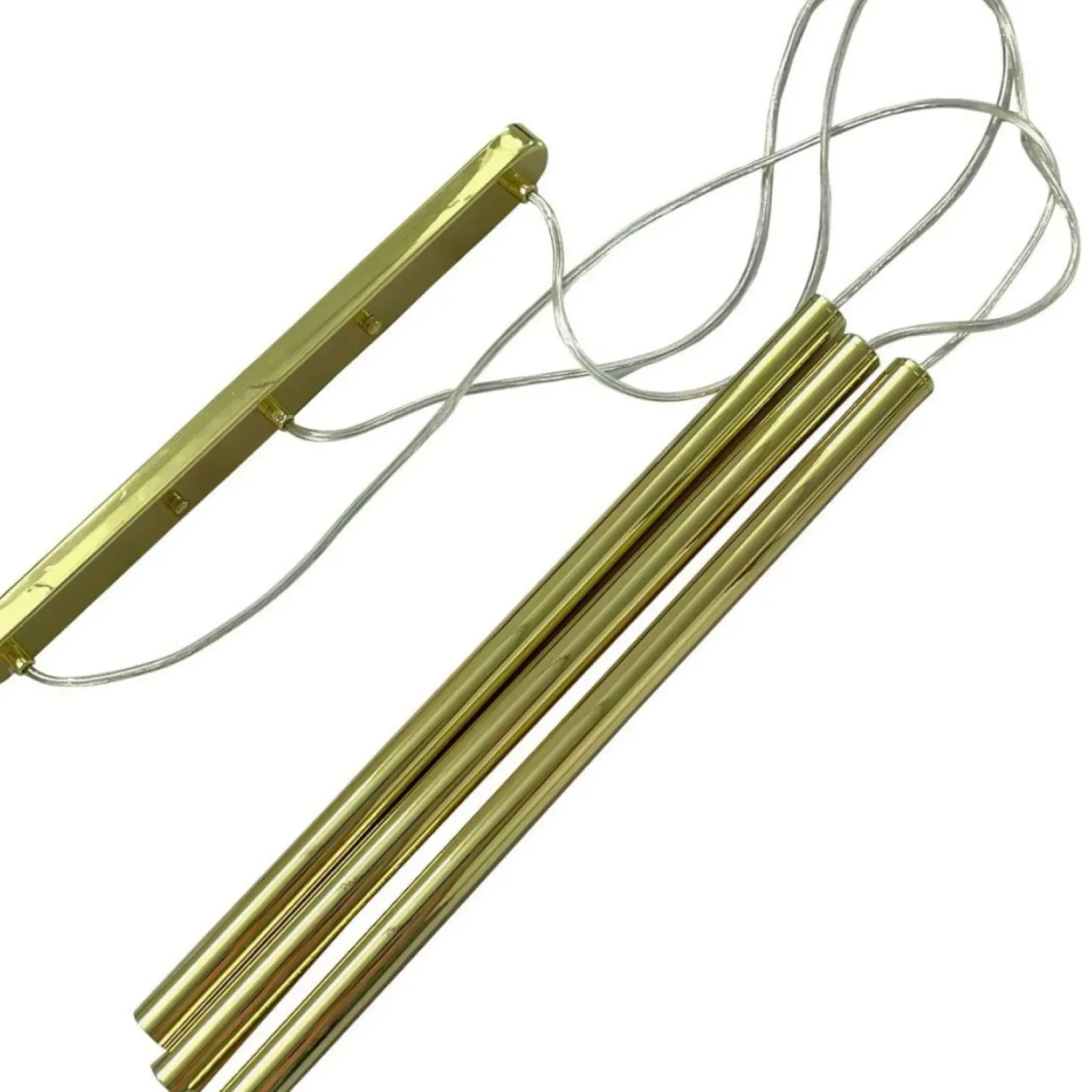 Sklep Kaja Złota lampa wisząca z tubami, nad stół LP-894/3L GD LUNGO | Kaja Cheap