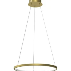 Sklep Kaja Złota lampa wisząca z wbudowanym LED-em ML7941 z serii ROTONDA | Kaja Oświetleni Clearance