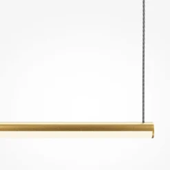 Sklep Kaja Złota lampa wisząca z wbudowanym LED-em MOD246PL-L16BSK z serii HALO Best