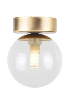 Sklep Kaja Złota lampa z przezroczystym kloszem SIG 40851 z serii PERLA LUX* Plafony Nowoczesne