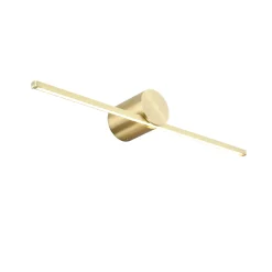 Sklep Kaja Złota, ledowa lampa ścienna 40cm LP-777/1W M GD z serii MODERN SLIM* Lampy Led