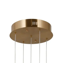 Sklep Kaja Złota, ledowa lampa wisząca PND-34362-5-HBR-OPAL z serii GANTI Shop