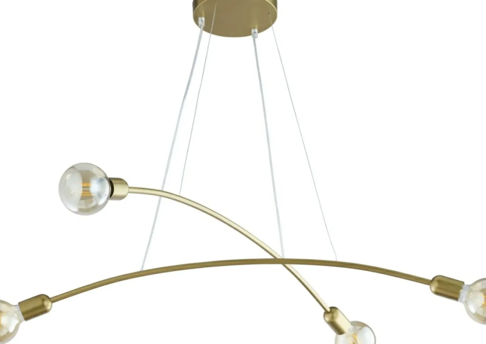 Sklep Kaja Złota, minimalistyczna lampa wisząca TK 2727 HELIX | Kaja Oświetlenie złoty Best