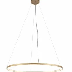 Sklep Kaja Złota obręcz LED do salonu ⌀117cm 4000K ANT 5345 z serii AGA Flash Sale