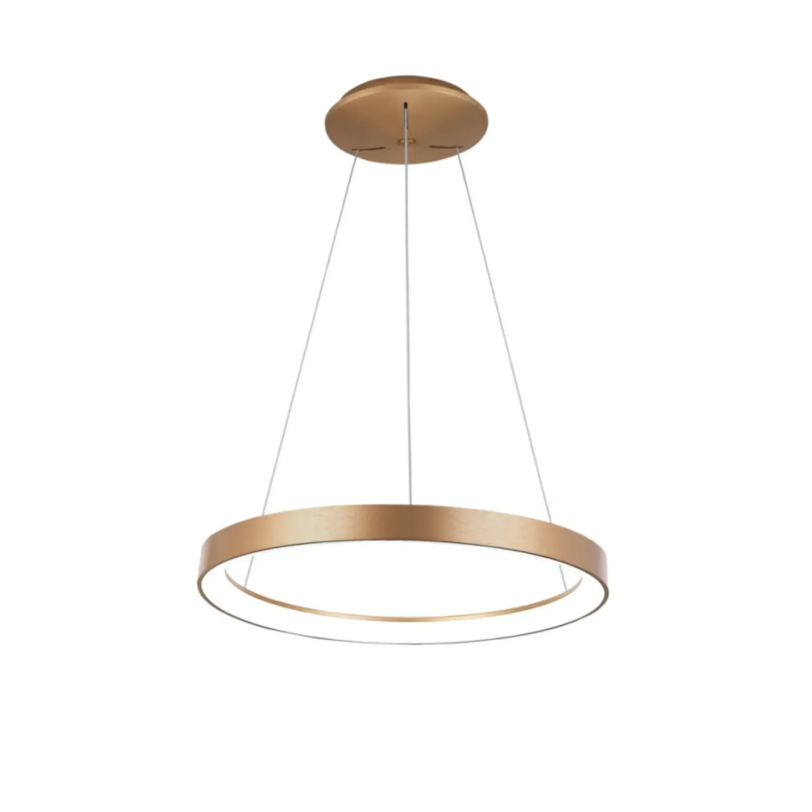 Sklep Kaja Złota obręcz wisząca LED ⌀48cm PND-53675-048RPC-GD-3KS4K VICO | Kaja Online