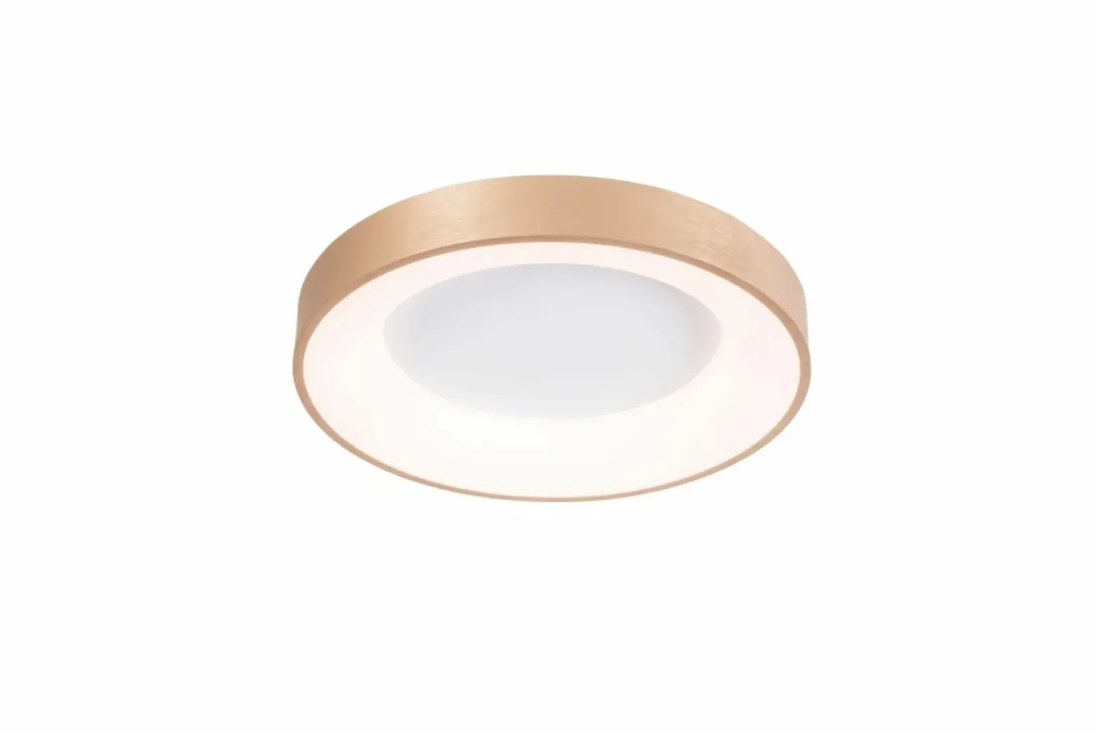 Sklep Kaja Złota, okrągła lampa sufitowa LED ⌀38cm 3000K AZ4988 SANTANA | Kaja* Plafony Nowoczesne|Lampy Led