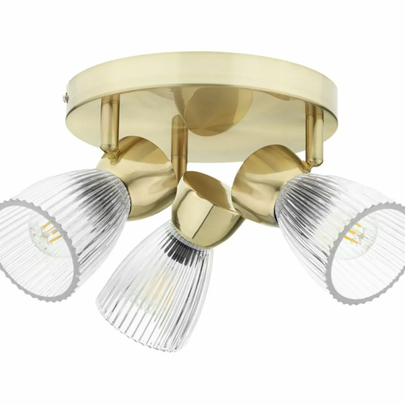 Sklep Kaja Złota, okrągła lampa sufitowa z reflektorami ML9977 BEST | Kaja Best