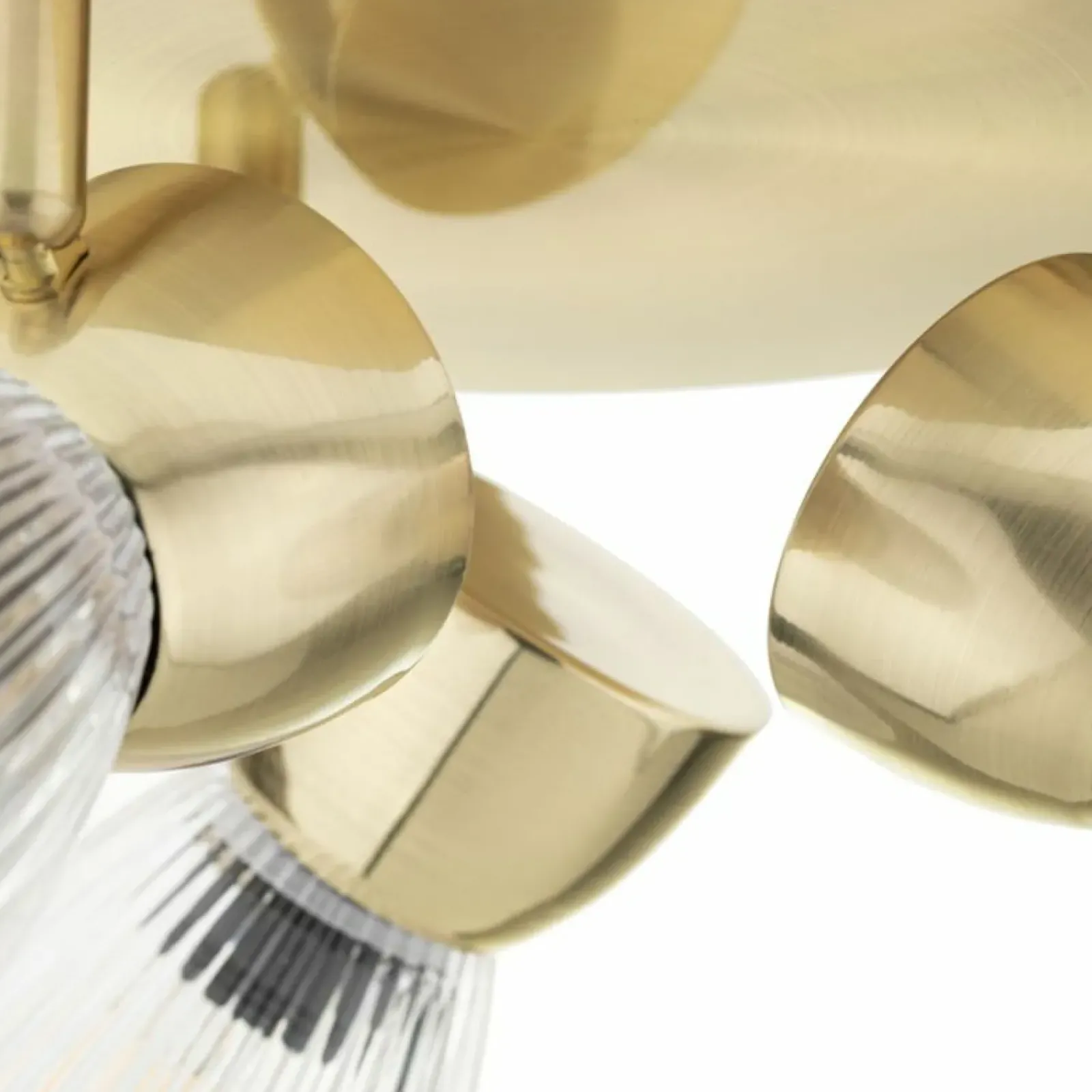 Sklep Kaja Złota, okrągła lampa sufitowa z reflektorami ML9977 BEST | Kaja Best