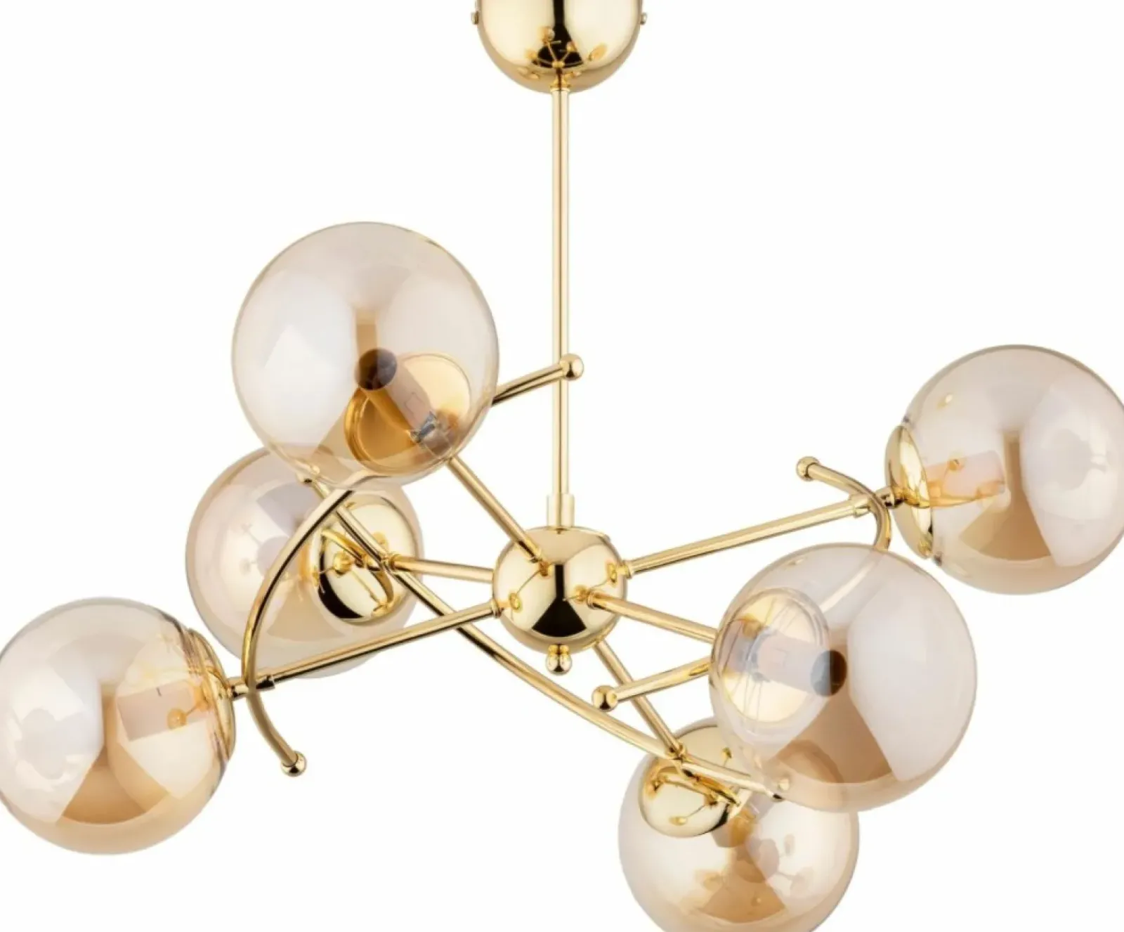 Sklep Kaja Złota, ozdobna lampa wisząca do salonu AL 63164 z serii KOSMITO | Kaja Oświetlen Cheap