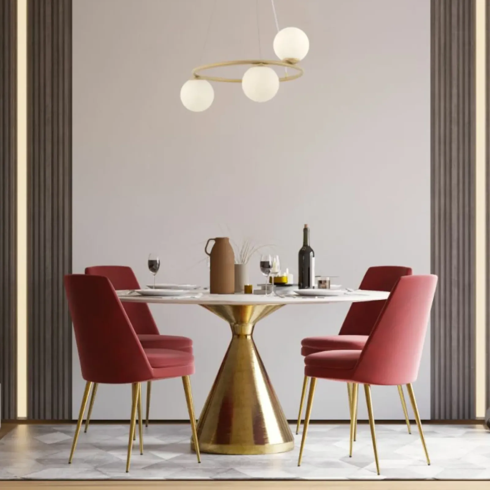 Sklep Kaja Złota, stylowa lampa wisząca do sypialni SIG 33380 z serii GAMA KOŁO Outlet