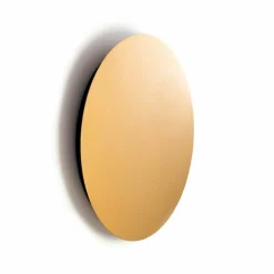 Sklep Kaja Złota tarcza ze światłem LED o ciepłej barwie ⌀35cm 10351 RING | Kaja* Lampy Led