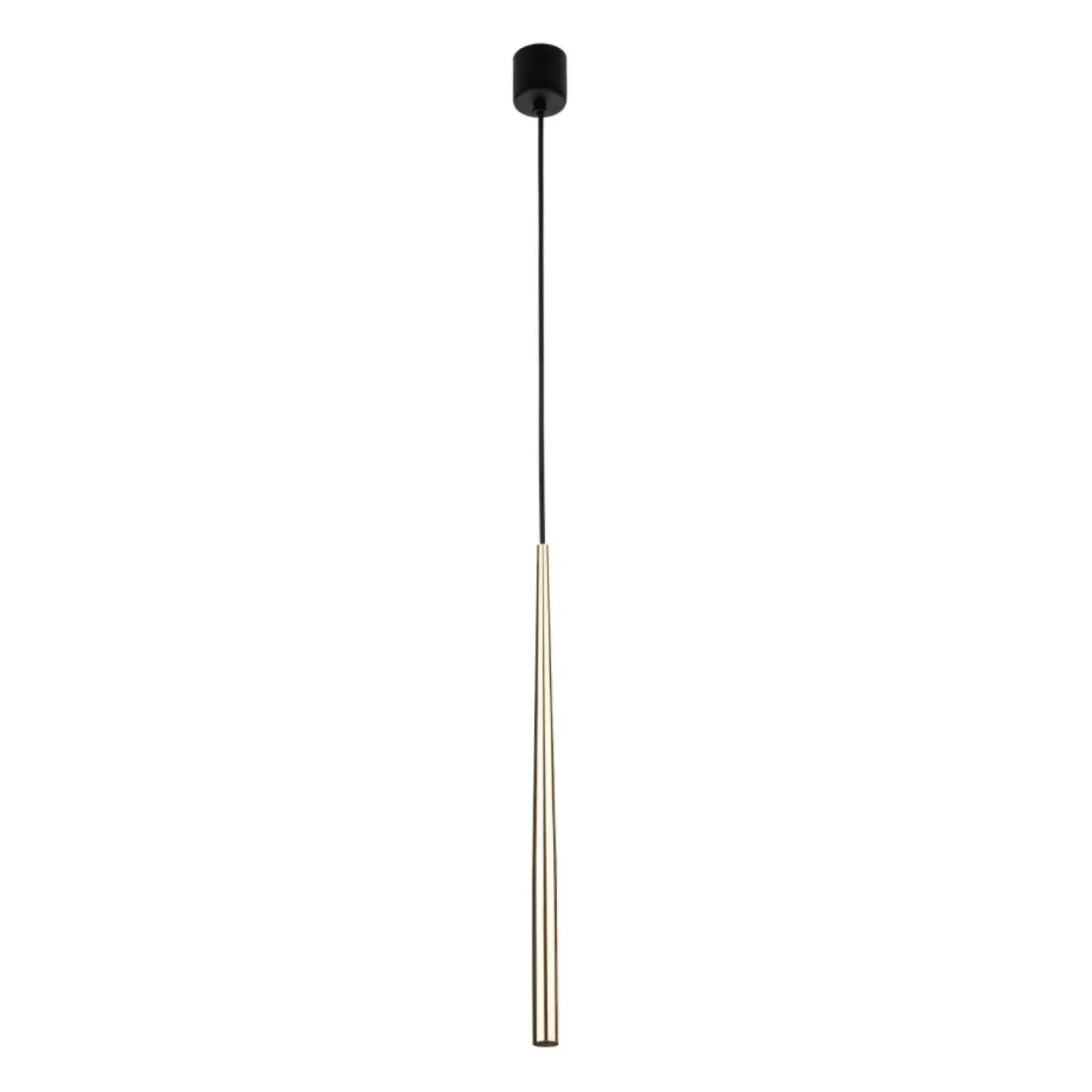 Sklep Kaja Złota tuba na regulowanym przewodzie TK 10116 PIANO BLACK GOLD | Kaja Online