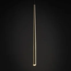 Sklep Kaja Złota tuba na regulowanym przewodzie TK 10116 PIANO BLACK GOLD | Kaja Online