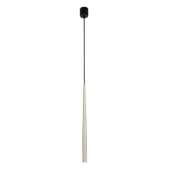 Sklep Kaja Złota tuba na regulowanym przewodzie TK 10116 PIANO BLACK GOLD | Kaja Online