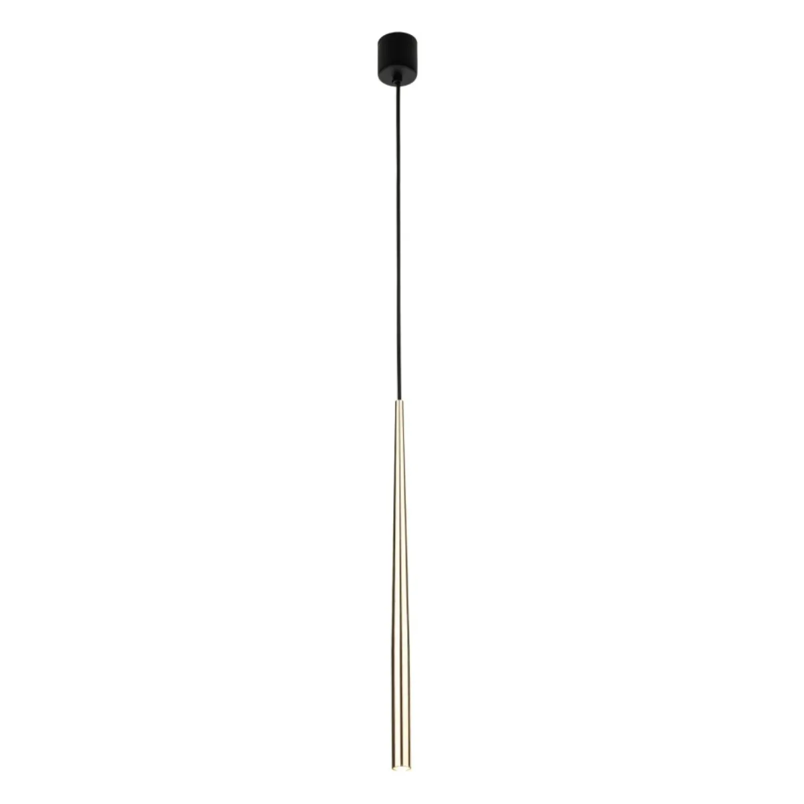 Sklep Kaja Złota tuba na regulowanym przewodzie TK 10116 PIANO BLACK GOLD | Kaja Online