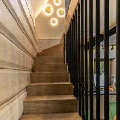 Sklep Kaja Złoty, designerski plafon LP-8102/1C-6W GD PLATILLO | Kaja Oświetlenie* Lampy Led|Plafony Nowoczesne