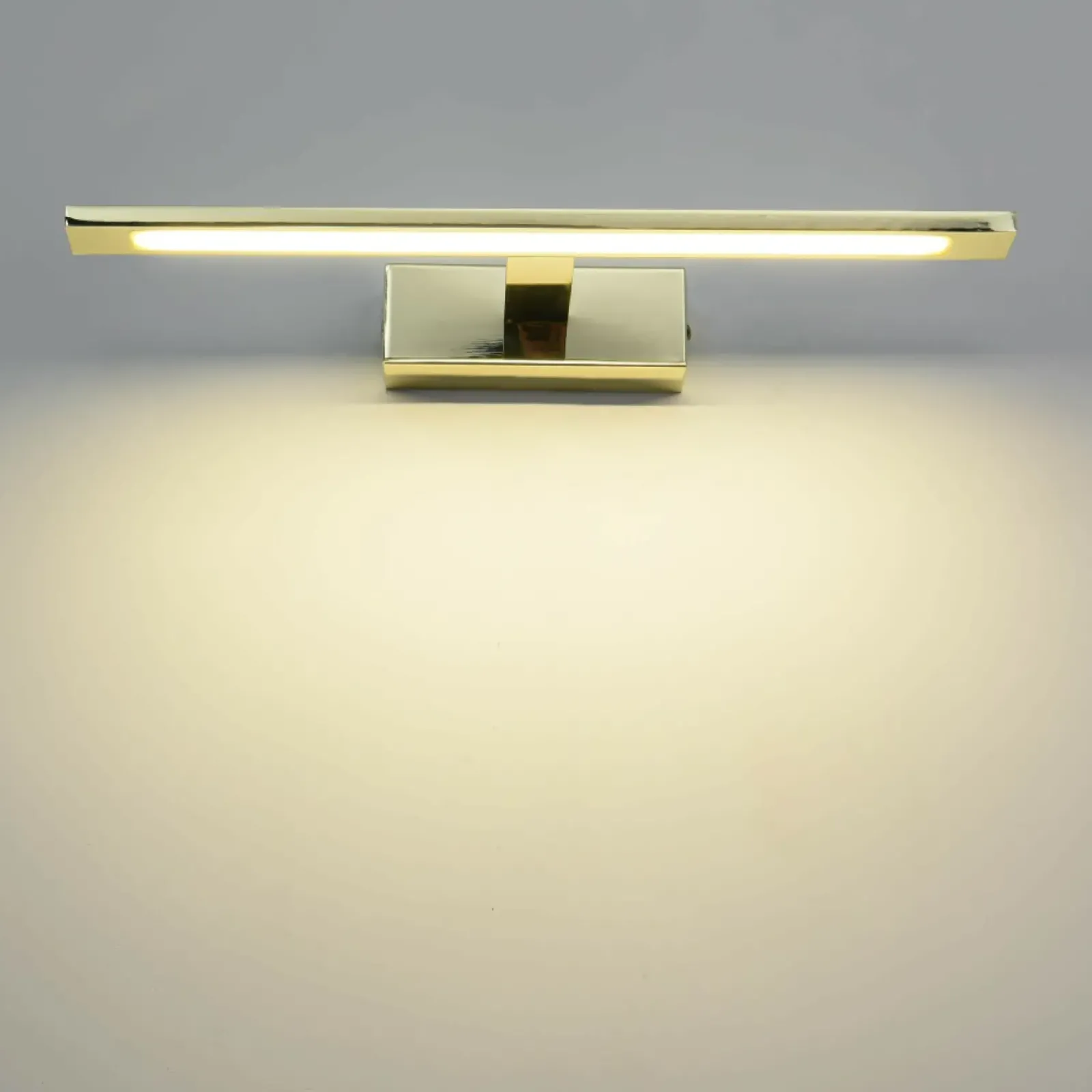 Sklep Kaja Złoty kinkiet łazienkowy LED GS-LWB-12W/3 GOLD ISLA | Kaja Oświetlenie* Lampy Led