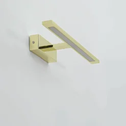 Sklep Kaja Złoty kinkiet łazienkowy LED GS-LWB-12W/3 GOLD ISLA | Kaja Oświetlenie* Lampy Led