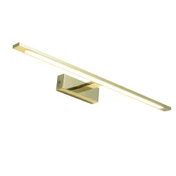 Sklep Kaja Złoty kinkiet do łazienki, szerokość 62cm GS-LWB-20W GOLD ISLA | Kaja* Lampy Led
