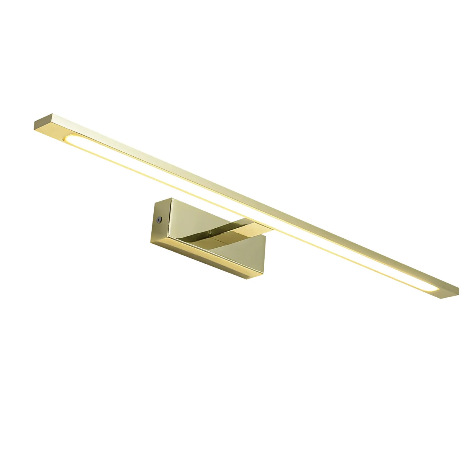 Sklep Kaja Złoty kinkiet do łazienki, szerokość 62cm GS-LWB-20W GOLD ISLA | Kaja* Lampy Led