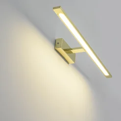 Sklep Kaja Złoty kinkiet do łazienki, szerokość 62cm GS-LWB-20W GOLD ISLA | Kaja* Lampy Led